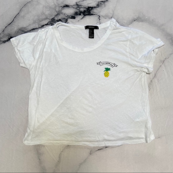 Pineapple Crop Top - Picture 1 of 4